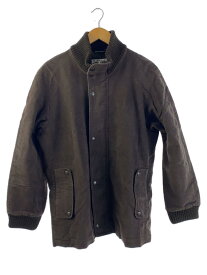 【中古】UNITED ARROWS BLUE LABEL◆ブルゾン/L/コットン/BRW/無地/brisbane moss Windocheefah/イギリス製【メンズウェア】