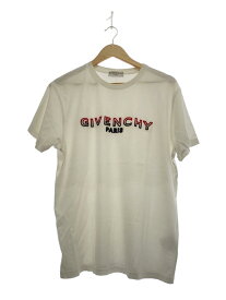 【中古】GIVENCHY◆Tシャツ/M/コットン/ホワイト/BM70UY3002【メンズウェア】