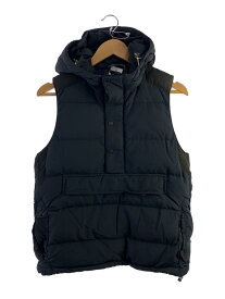 【中古】JUNYA WATANABE COMME des GARCONS MAN◆アノラックダウンベスト/XS/ナイロン/NVY/WJ-V401【メンズウェア】