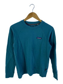 【中古】patagonia◆スウェット/XS/コットン/ブルー/39649【レディースウェア】