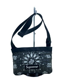 【中古】Supreme◆ショルダーバッグ/--/BLK/総柄【バッグ】