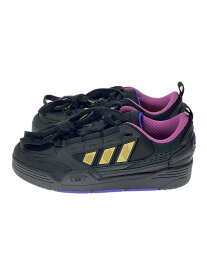 【中古】adidas◆遊☆戯☆王 × adidas ADI2000 /ローカットスニーカー/25.5cm/BLK/【シューズ】