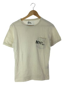 【中古】MHL.◆Tシャツ/S/コットン/BEG/596-8166550【メンズウェア】