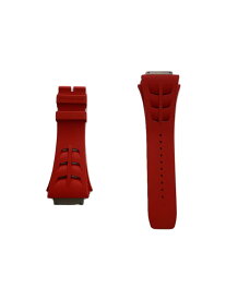 【中古】Richard Mille◆11-03M刻印・交換用替えベルト/ラバー/RED/無地/メンズ/未使用品【服飾雑貨他】