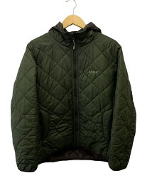 【中古】AIGLE◆キルティングジャケット/M/ポリエステル/KHK/8504-58600【メンズウェア】