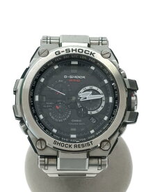 【中古】CASIO◆G-SHOCK/ソーラー腕時計/アナログ/ブラック/シルバー/MTG-S1000D-1AJF//【服飾雑貨他】