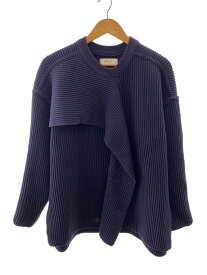 【中古】UNOF/ニット・セーター(厚手)/FREE/コットン/NVY/UN_KT005【レディースウェア】