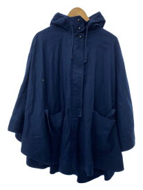 【中古】SEE BY CHLOE◆ポンチョ/38/コットン/NVY/無地【レディースウェア】