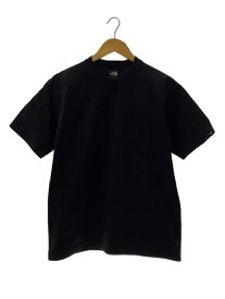 【中古】THE NORTH FACE◆S/S HEAVY COTTON TEE_ショートスリーブヘビーコットンティー/M/コットン/BLK【メンズウェア】