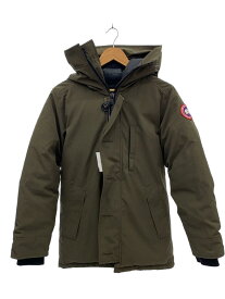 【中古】CANADA GOOSE◆CHATEAU PARKA/ダウンジャケット/S/ポリエステル/KHK/3426JM R/フードファー欠損【メンズウェア】