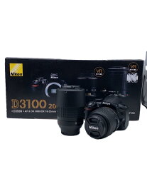 【中古】Nikon◆デジタル一眼レフカメラ D3100 200mmダブルズームキット ニコン【カメラ】