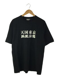 【中古】WACKO MARIA◆Tシャツ/XL/コットン/BLK【メンズウェア】