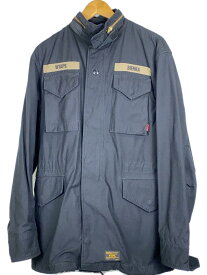 【中古】WTAPS◆15AW/M-65/1/コットン/ブラック【メンズウェア】