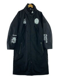 【中古】MONCLER◆ARAKAWA GIUBBOTTO/コート/2/ナイロン/BLK/G20921C00004【メンズウェア】