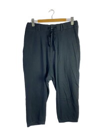 【中古】yohji yamamoto POUR HOMME◆サルエルパンツ/3/コットン/BLK/HO-P57-058【メンズウェア】