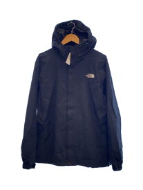 【中古】THE NORTH FACE◆SCOOP JACKET_スクープジャケット/XXL/ナイロン/BLK/無地【メンズウェア】