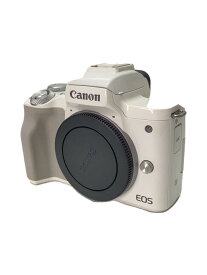 【中古】CANON◆デジタル一眼カメラ EOS Kiss M EF-M15-45 IS STM レンズキット [ホワイト]【カメラ】