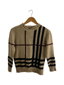 【中古】BURBERRY LONDON◆ニット・セーター(薄手)/--/ウール【レディースウェア】