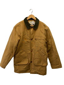 【中古】L.L.Bean◆カバーオール/M/コットン/BEG/無地【メンズウェア】