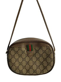 【中古】GUCCI◆ショルダーバッグ/--/BRW【バッグ】