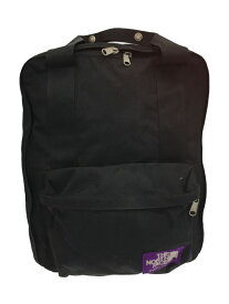 【中古】THE NORTH FACE PURPLE LABEL◆リュック/ナイロン/BLK/NN7401N/汚れ有【バッグ】