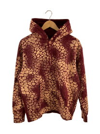 【中古】Supreme◆21aw/bleached leopard hooded sweatshirt/S/コットン/BRD/総柄【メンズウェア】