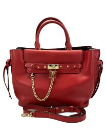 【中古】MICHAEL KORS◆HAMILTON LEGACY/ショルダーバッグ/PVC/RED/30H1L9HS9O【バッグ】