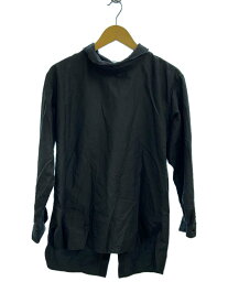 【中古】TOUJOURS◆長袖シャツ/1/コットン/NVY【レディースウェア】