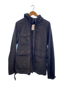 【中古】THE NORTH FACE◆FIREFLY MOUNTAIN PARKA_ファイヤーフライ マウンテン パーカー/L/コットン/BLK/無地【メンズウェア】