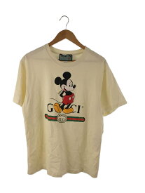 【中古】GUCCI◆Tシャツ/S/コットン/IVO/565806 XJB66【メンズウェア】