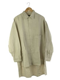 【中古】yohji yamamoto POUR HOMME◆長袖シャツ/3/コットン/WHT/無地/hn-b34-021【メンズウェア】