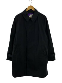 【中古】THE NORTH FACE PURPLE LABEL◆ステンカラーコート/XL/ポリエステル/BLK/NP2111N【メンズウェア】