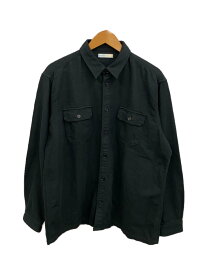 【中古】SANSE SANSE◆ジャケット/L/コットン/BLK/sun-sh008【メンズウェア】