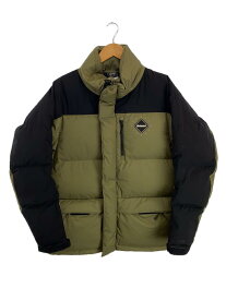 【中古】F.C.R.B.(F.C.Real Bristol)◆TOUR DOWN PARKA/S/ナイロン/KHK/FCRB-222040【メンズウェア】