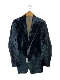 【中古】CAROL CHRISTIAN POELL◆02-03AW/フロッキー加工/アーカイブ/テーラードジャケット/46/コットン/NVY//【メンズウェア】