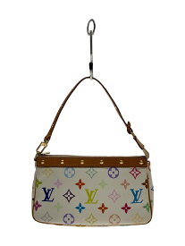 【中古】LOUIS VUITTON◆ポシェット・アクセソワール_モノグラム・マルチカラー_マルチカラー/PVC/マルチカラー【バッグ】