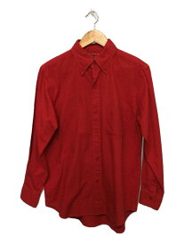 【中古】EVISU◆長袖シャツ/40/--/RED/無地///【メンズウェア】