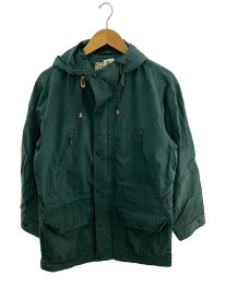 【中古】L.L.Bean◆70s/マウンテンパーカー/S/コットン/GRN/無地【メンズウェア】