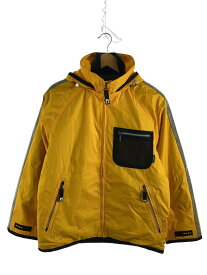 【中古】DESCENTE◆ウェアー/S/YLW//【スポーツ】