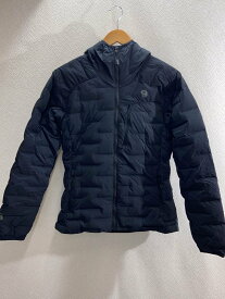 【中古】Mountain Hardwear◆ストレッチダウンフーデッドジャケット/ダウンジャケット/XS/ナイロン/BLK/OL7673//【レディースウェア】