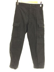 【中古】A VONTADE◆40s French Army Trousers/S/コットン/BLK/VTD-0450-PT【メンズウェア】
