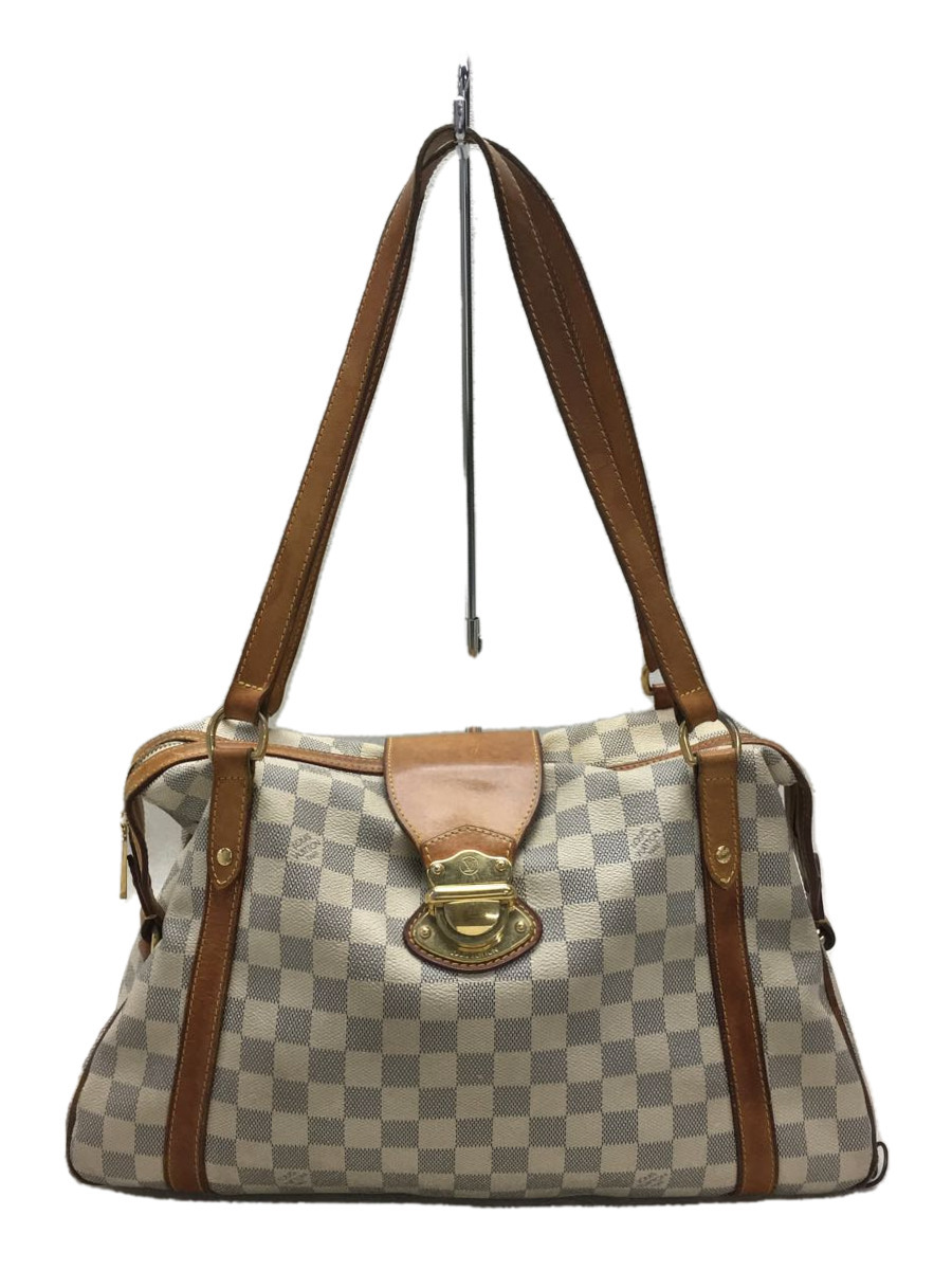 Used Louis Vuitton Handbag/Pvc/Ivo/Whole Pattern/N42220 Bag