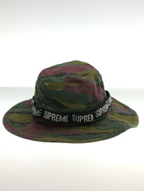 【中古】Supreme◆MILITARY BOONIE/ハット/--/コットン/KHK/カモフラ/メンズ/スレ有【服飾雑貨他】