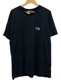 【中古】Y-3◆Tシャツ/M/コットン/BLK/無地/16C001【メンズウェア】