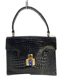 【中古】GUCCI◆ハンドバッグ/--/BLK【バッグ】