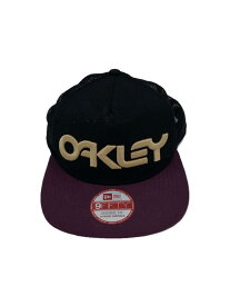 【中古】OAKLEY◆キャップ/--/ブラック×パープル/メンズ/メッシュキャップ/9FIFTY/【服飾雑貨他】