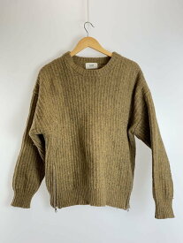 【中古】CLANE HOMME◆セーター(厚手)/1/ウール/KHK/27106-0911【メンズウェア】