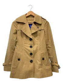 【中古】BURBERRY BLUE LABEL◆トレンチコート/38/コットン/BEG/FRF17-633-50【レディースウェア】