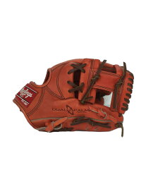 【中古】Rawlings◆野球用品/軟式グローブ/レッドオレンジ/魅せる捕球が男前/内野手用【スポーツ】