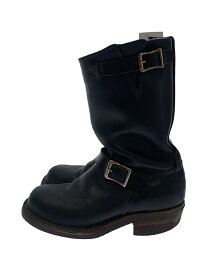 【中古】WESCO◆エンジニアブーツ/US6.5/BLK/レザー/ソール減/傷/状態考慮【シューズ】